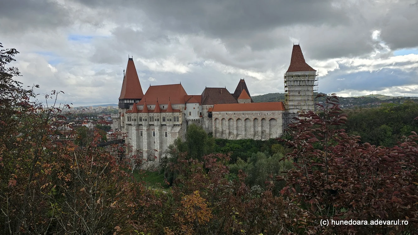 Castelul Corvinilor din Hunedoara. Foto: Daniel Guță ADEVĂRUL