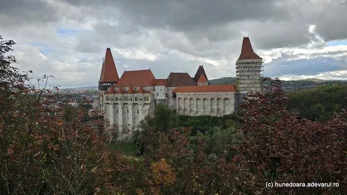 Castelul Corvinilor din Hunedoara. Foto: Daniel Guță ADEVĂRUL