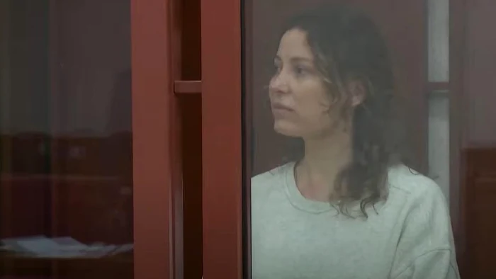 Ksenia Karelina fusese condamnată la închisoare în urma unei donații în Ucraina FOTO Captură video