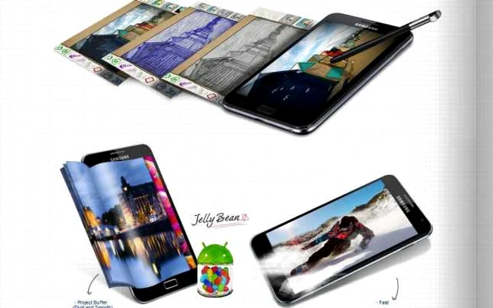 Galaxy Note va primi funcţii noi, odată cu noua versiune a sistemului de operare. FOTO Adevărul