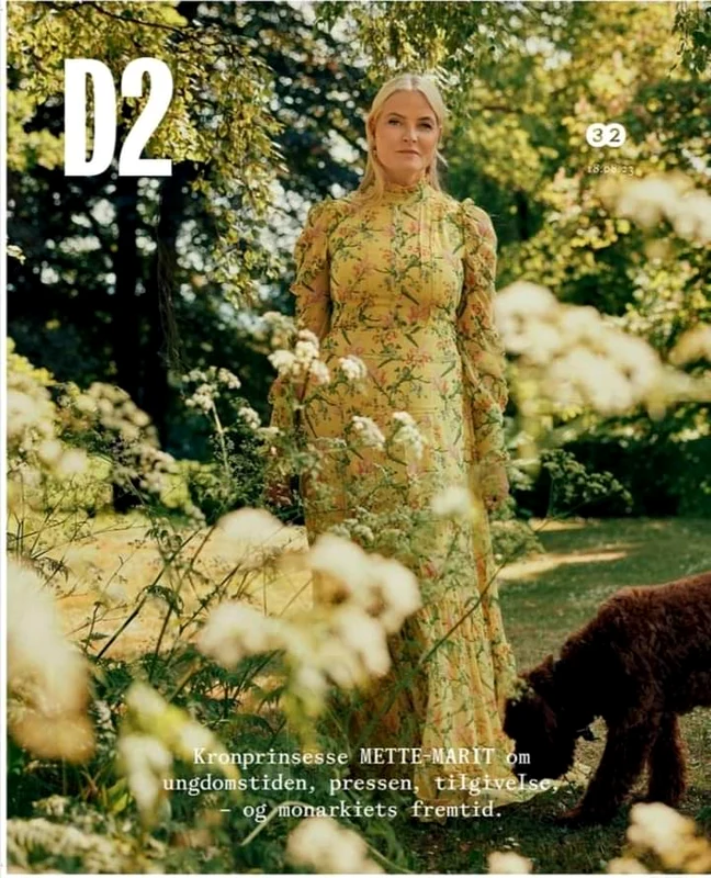 Prințesa Mette Marit, pe coperta revistei „D2”