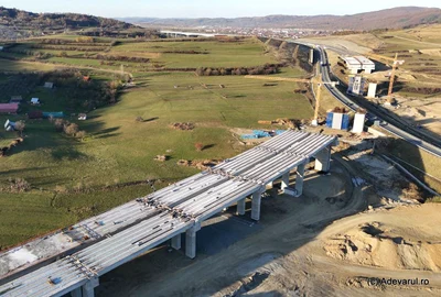 Șantier Autostrada Sibiu Pitești, viaductul Boița Foto Daniel Guță ADEVĂRUL (15) jpg
