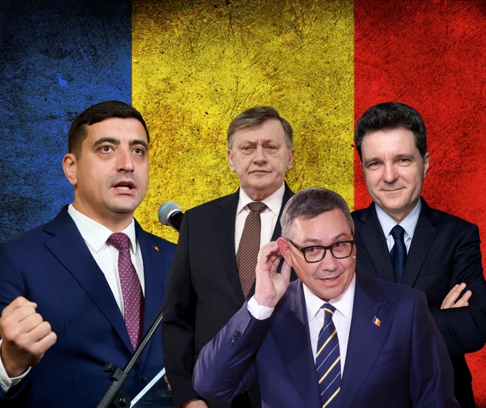 Patru dintre candidații alegeri prezidențiale FOTO: Colaj