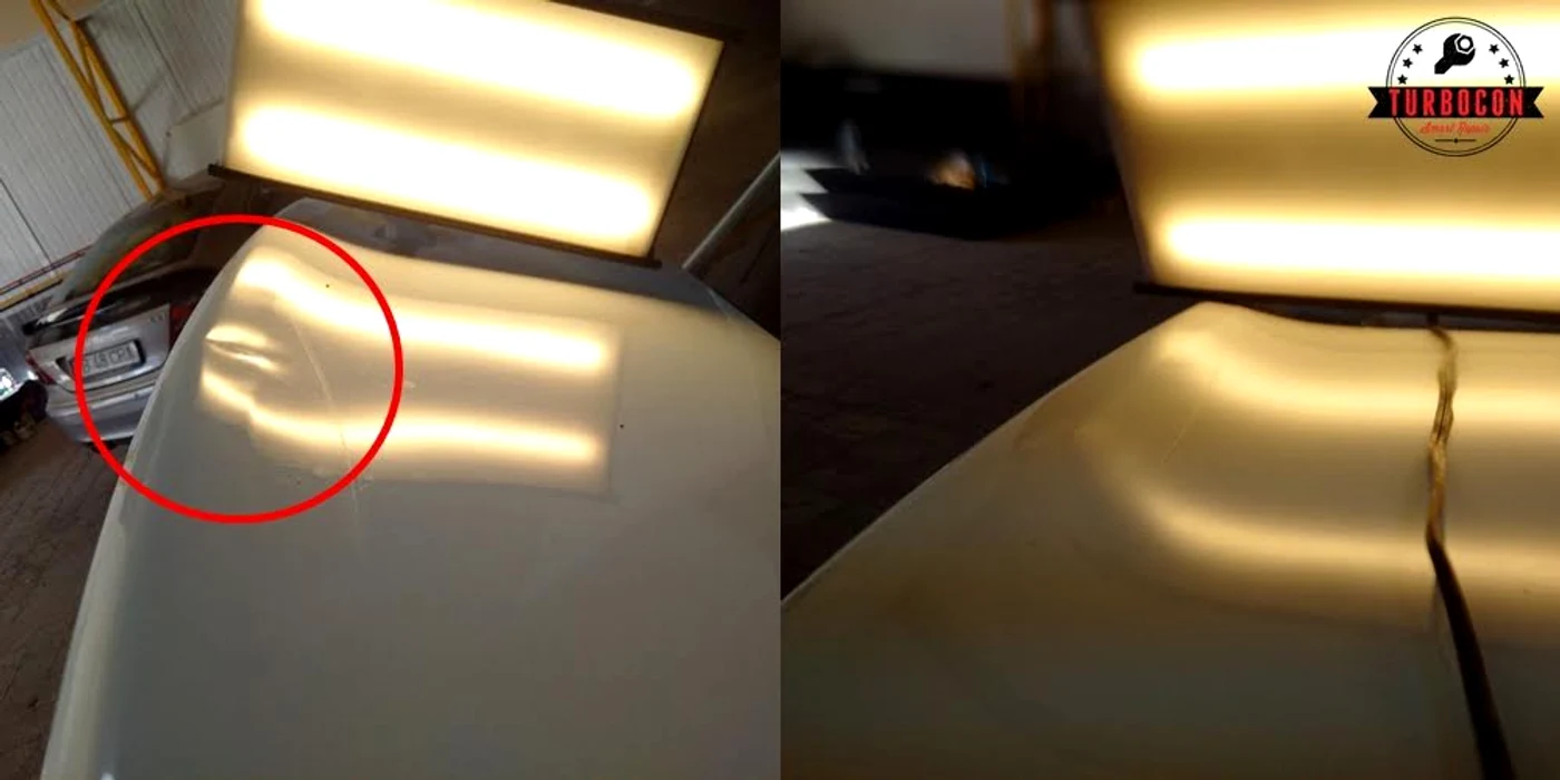 Şi îndoiturile pot fi reparate foarte uşor