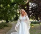 Simona Trașcă arată cu adevărat ca o prințesă și în ziua nunții sale, în creația bunei sale prietene, Sonia Trifan