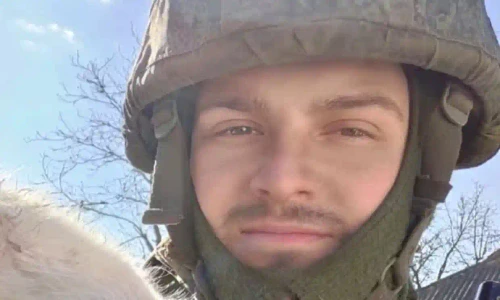 Nikita Cibrin a făcut parte dintr-o unitate acuzată de atrocități în Ucraina FOTO via The Guardian