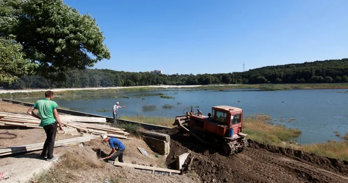 Dorin Chirtoacă vrea sa transforme lacul Valea Morilor într-un loc de agrement