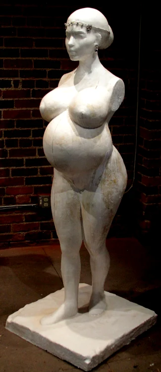 Statuia lui Kim Kardashian (WENN)