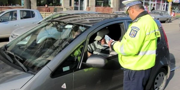 Şoferul a fost testat cu alcooltestul