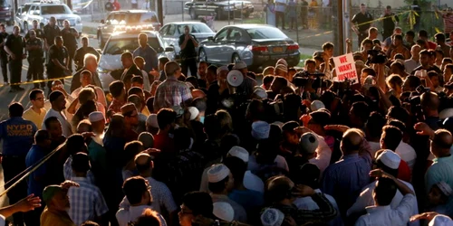 Protest fata de uciderea unui imam la New York FOTO New York Times