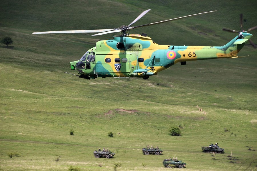 Deplasări de trupe și convoaie în 15 județe din țară, în cadrul unui exerciţiu militar