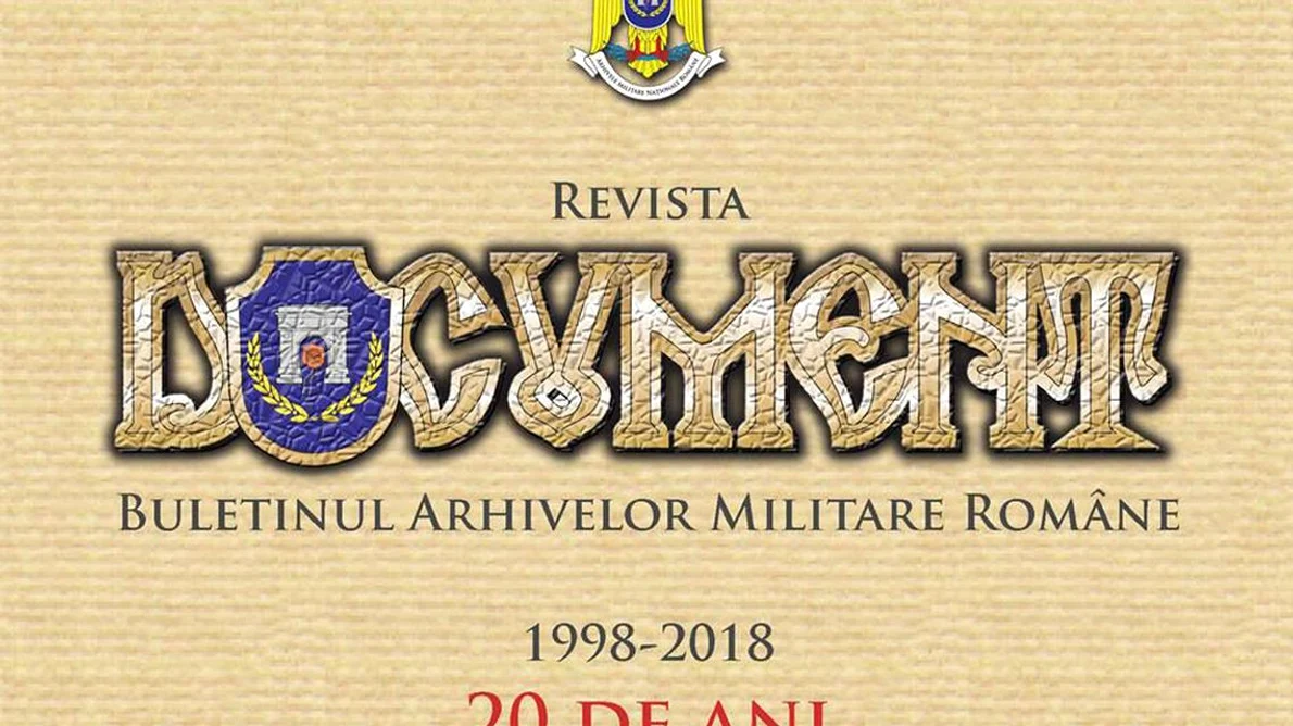 20 de ani de la apariția revistei „Document  Buletinul Arhivelor Militare Române” jpeg