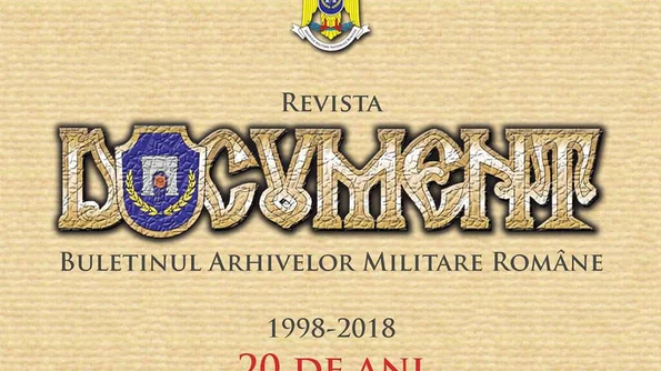 20 de ani de la apariția revistei „Document  Buletinul Arhivelor Militare Române” jpeg