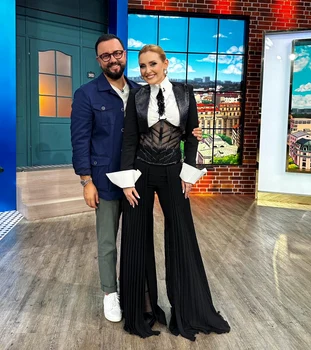 Alina Sorescu a mers la Sosurile iuţi din cadrul emisiunii "La Măruţă" de la Pro TV. FOTO: Facebook