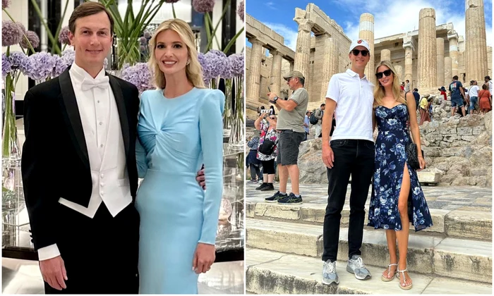 Jared Kushner si Ivanka Trump in Iordania si Grecia   Instagram jpg