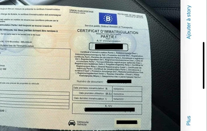 Actele mașinii păreau în regulă FOTO Alba24