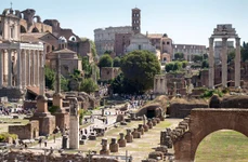 Ruinele Forumului Roman (© Nicholas Hartmann / Wikimedia Commons)
