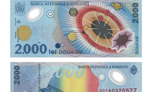 bancnota cu Elipsa totala de Soare din 1999 FOTO casacumonede ro jpg