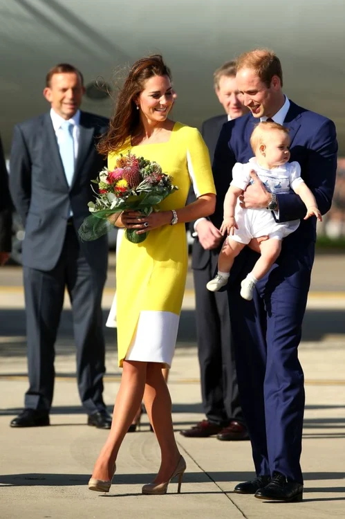 Kate, William, George în Australia, 2014, Profimedia