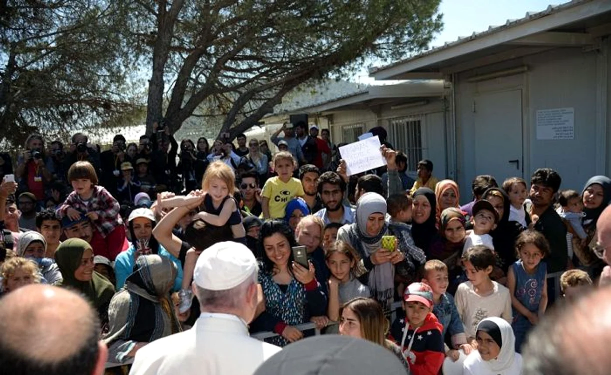 Papa a cerut solidaritate în criza refugiaților