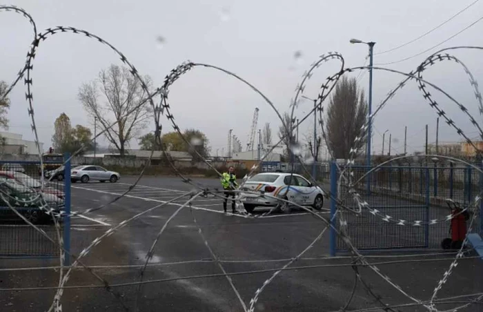 Parcul auto de maşini ridicate - Confort Urban Constanţa Sursa martor