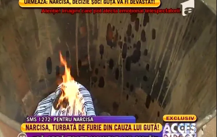 Narcisa Guţă (capturi Antena 1)