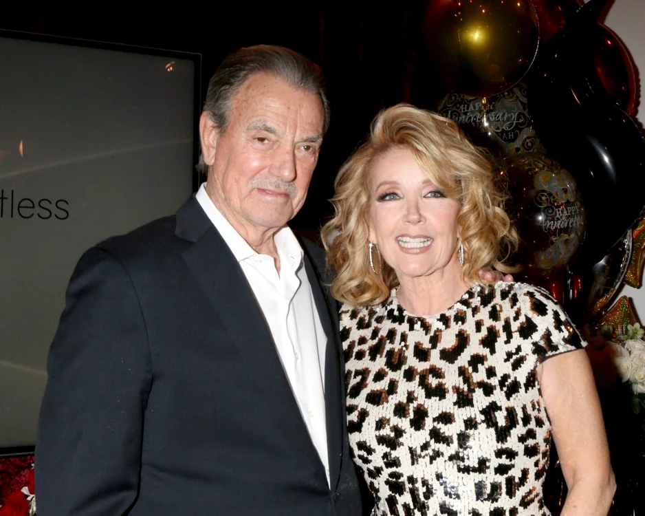 Nikki şi Victor Newman, cel mai frumos cuplu din serialul Tânăr şi neliniştit (Foto: Profimedia).