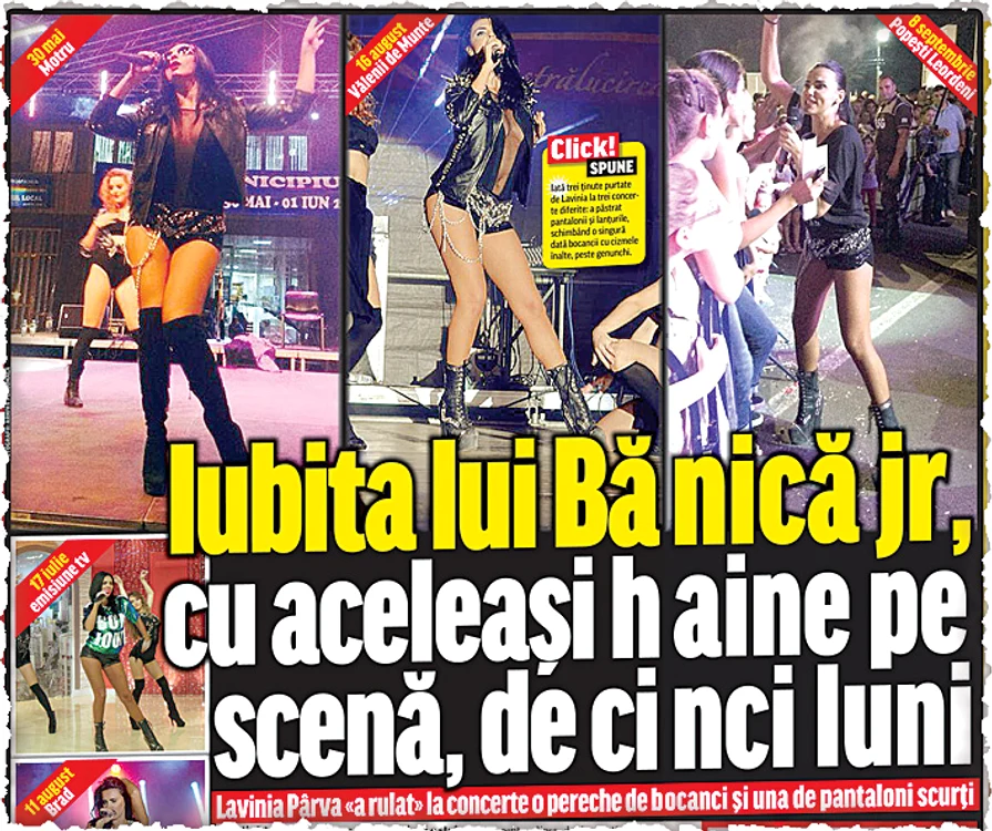 
    2015 Sandalele Corinei au toc de 15 cm. Aici se afla într-o pauză de filmări la videoclipul “Fete din Balcani”, alături de coregraful Emil RengleFoto Arhivă Personală  
