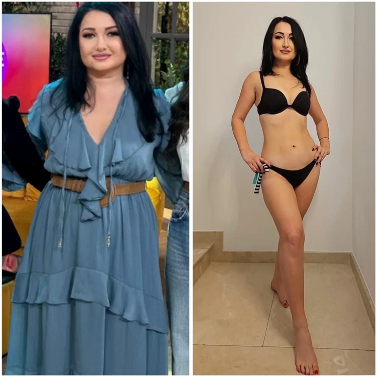 Florentina Dumitrașcu are  acum cu 22 kg mai puțin