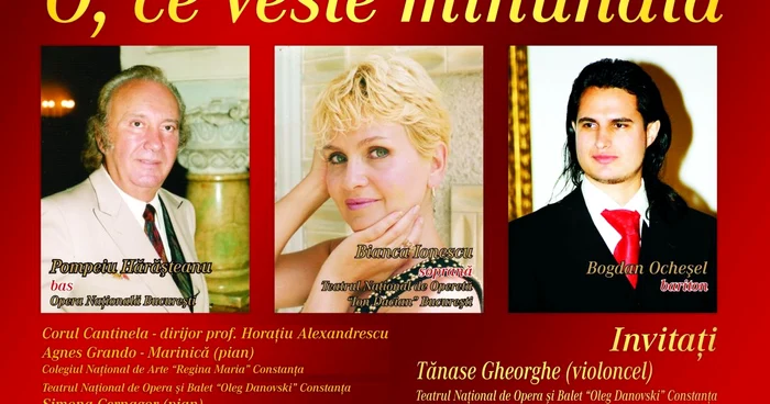 Concertul începe diseară, la ora 19.00
