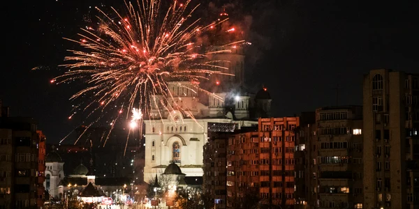 Artificii București FOTO Inquam Photos / Alexandru Nechez