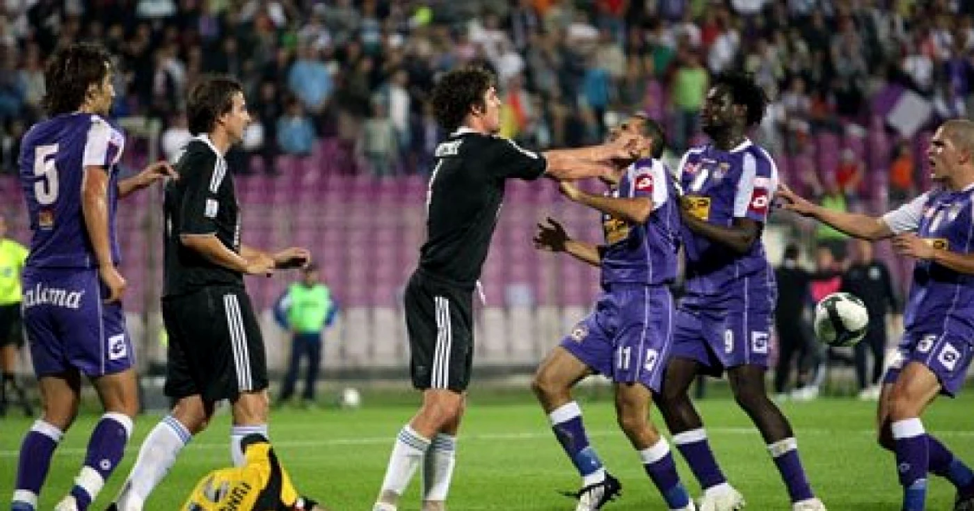 Slatina: Remiză cu scântei între FC Timişoara şi Universitatea (GALERIE FOTO)