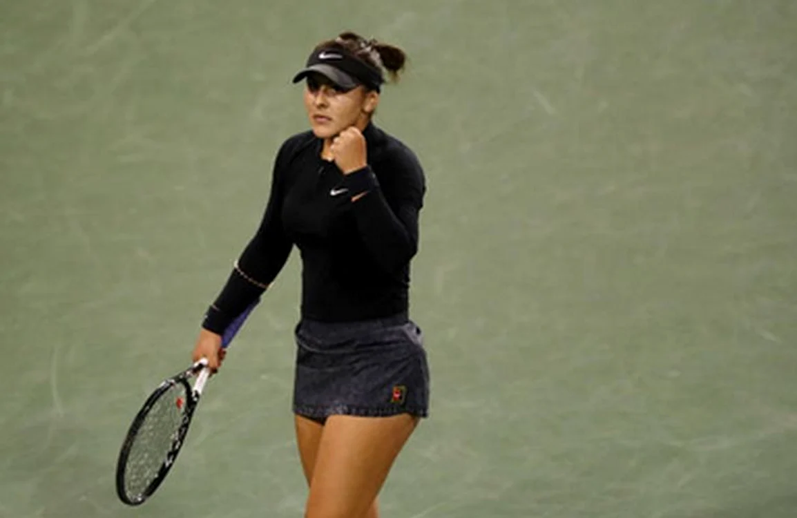 
    Bianca Andreescu și bucuria victorieiFoto: Guliver/ GettyImages  