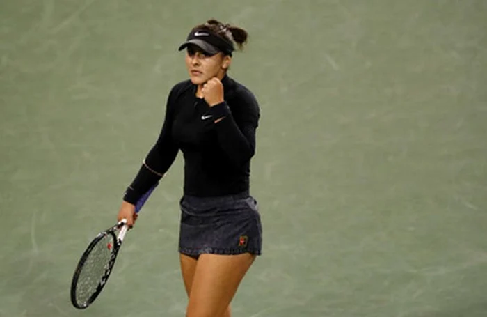 
    Bianca Andreescu și bucuria victorieiFoto: Guliver/ GettyImages  
