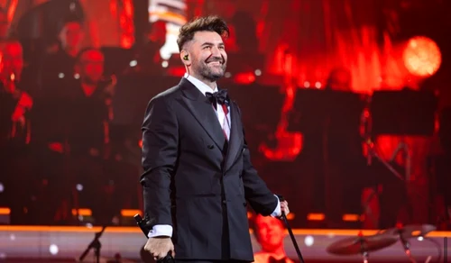 Smiley, concert pop-simfonic Armonie cu Sala Palatului arhiplină foto: arhiva personală 