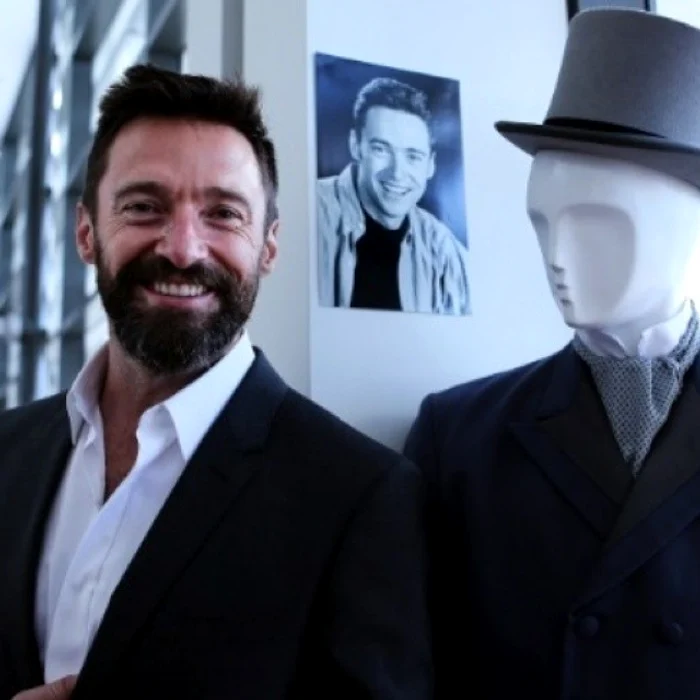 Hugh Jackman cu câteva zile înainte să renunţe la părul din cap (foto Instagram)