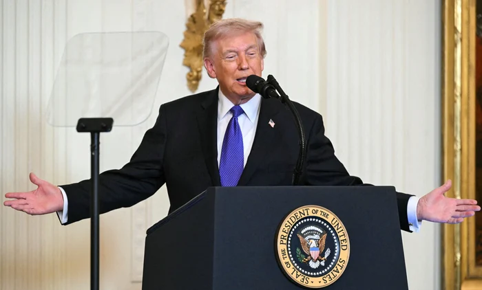 Donald Trump laudă petrolul american FOTO: AFP