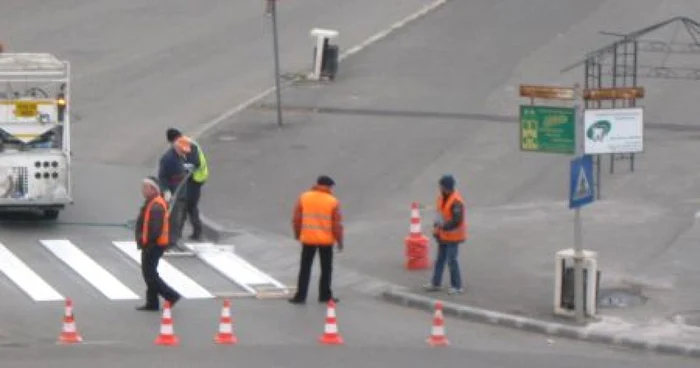 Accidentul a avut loc pe o trecere de pietoni. (Foto: I. Tudor-Arhivă)
