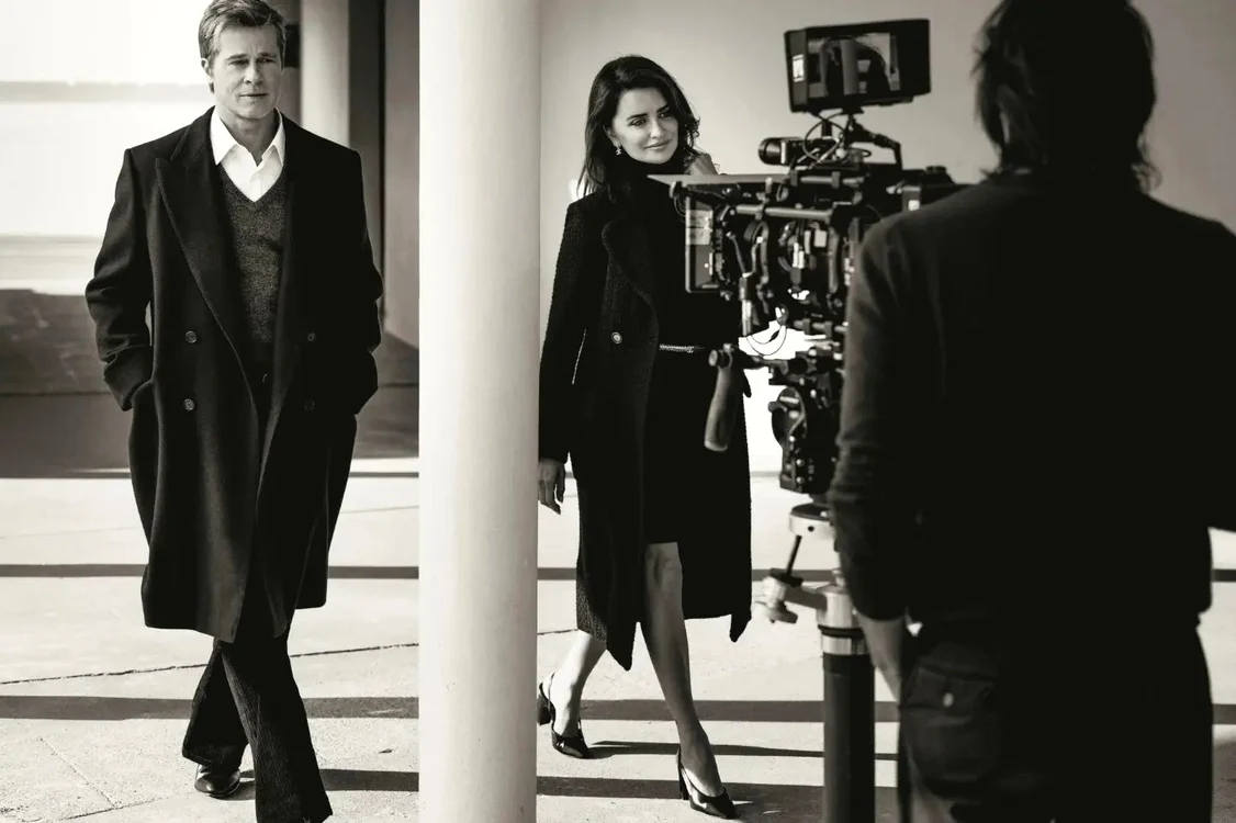 Penelope Cruz și Brad Pitt pentru Chanel jpg
