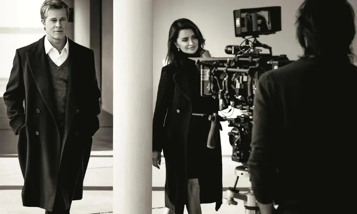 Penelope Cruz și Brad Pitt pentru Chanel jpg