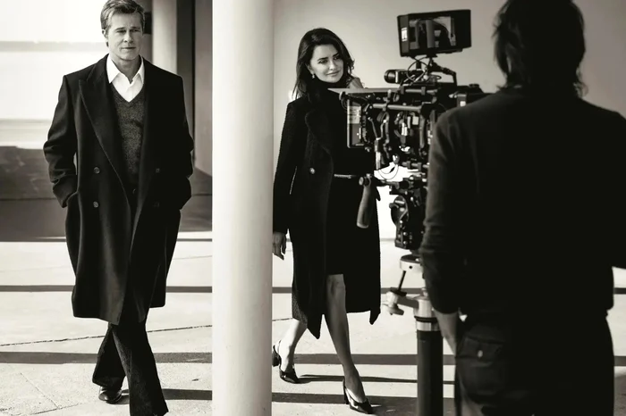 Penelope Cruz și Brad Pitt pentru Chanel jpg