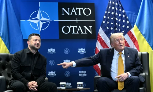 Trump și Zelenski FOTO AFP