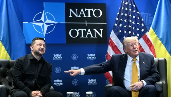 Trump și Zelenski FOTO AFP