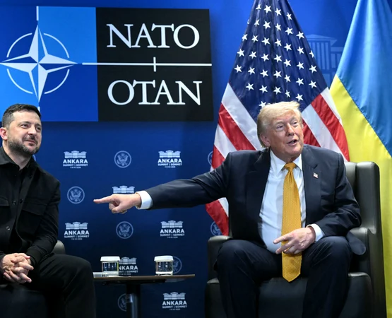 Trump și Zelenski FOTO AFP