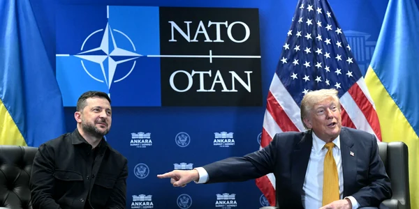 Trump și Zelenski FOTO AFP