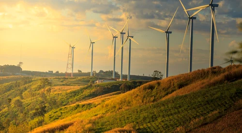 centrala eoliana turbine eoliene vant foto shutterstock