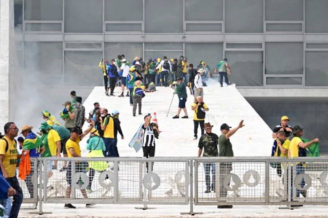 Proteste în Brazilia 8 ianuarie 2023 Foto AFP