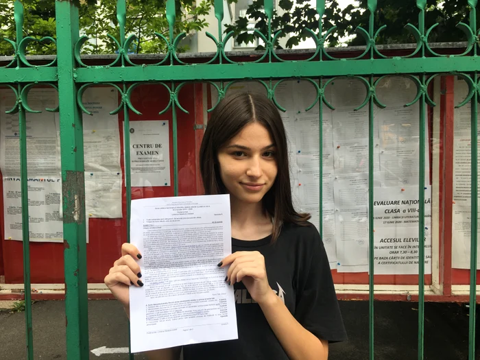 Bianca, fericită că a făcut totul bine