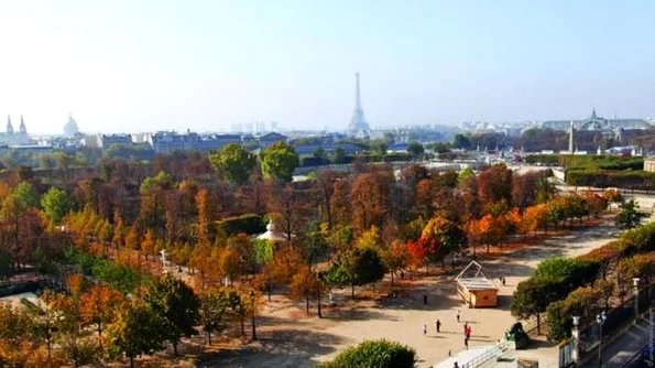 Artă contemporană românească, în inima Parisului: casa maramureşeană din Grădinile Tuileries jpeg