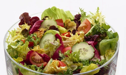 Healthy salad with lots of greens jpeg